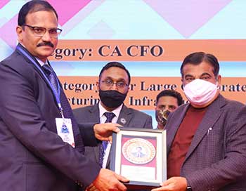 HPCL’s Director Finance Conferred with Prestigious CA CFO – Large Corporate: Manufacturing And Infrastructure Award