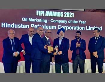 HPCL bags  FIPI’s Oil Marketing Company of the Year Award
