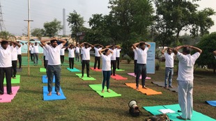 HPCL Celebrates Countdown to International Day of Yoga